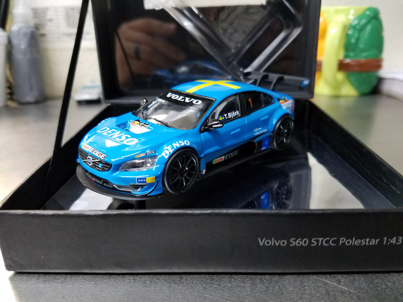 Illustration for article titled Volvo S60 STCC Polestar 1:43